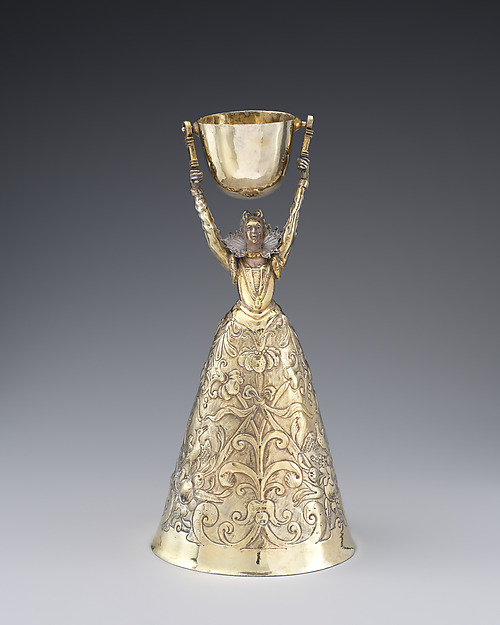 Wager cup (Jungfrauenbecher) — Hieronymus Imhof