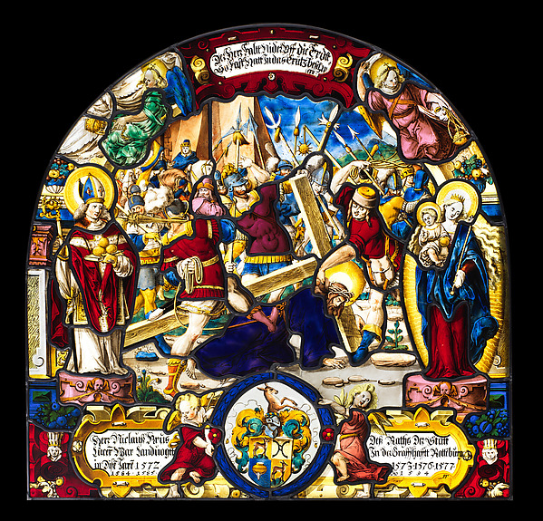 Christ Falling Under the Cross by Franz Fallenter