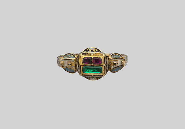 Gimmel ring (Twin ring) by an unrecorded maker, The Metropolitan Museum of Art