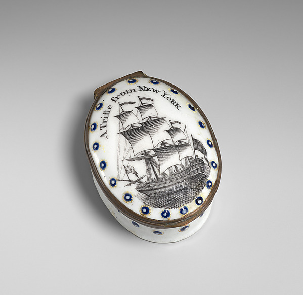 Patch Box "A Trifle from New York" by an unrecorded maker, The Metropolitan Museum of Art