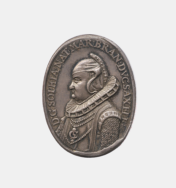 Sophia of Brandenburg 1568-1622, wife of Christian I, Elector of Saxony