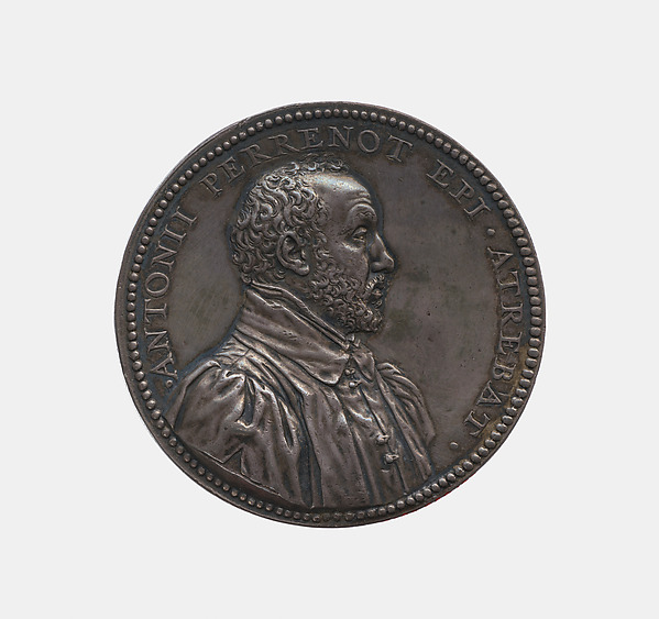 Antoine Perrenot 1517-86, Cardinal Granvella, Bishop of Arras 1540, Archbishop of Malines 1560, Cardinal 1561, Archbishop of Besançon 1584