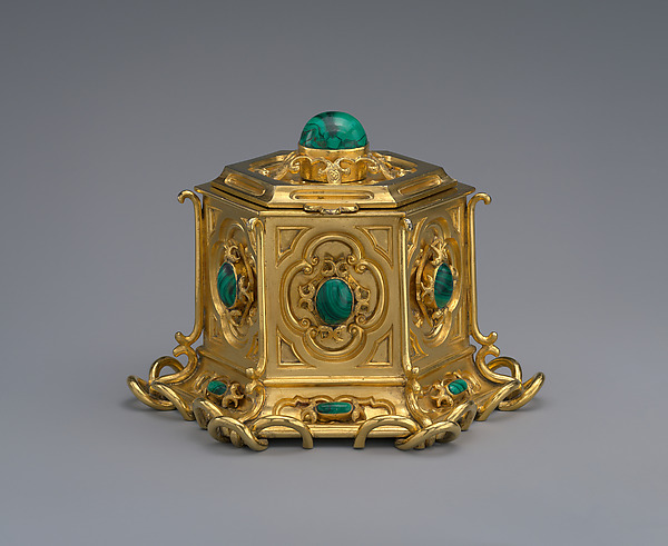 Asprey, Inkwell (part of a set)