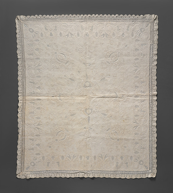 Corded crib quilt