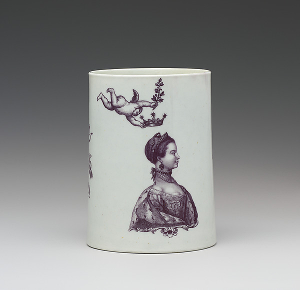 Mug with depiction of Queen Charlotte