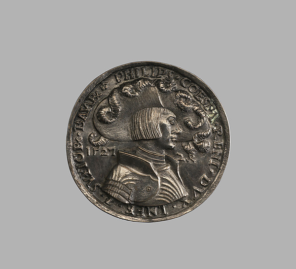 Philipp of Pfalz-Neuburg, Count Palatine, Duke of Bavaria, 1503-1548 by Hans Daucher, The Metropolitan Museum of Art