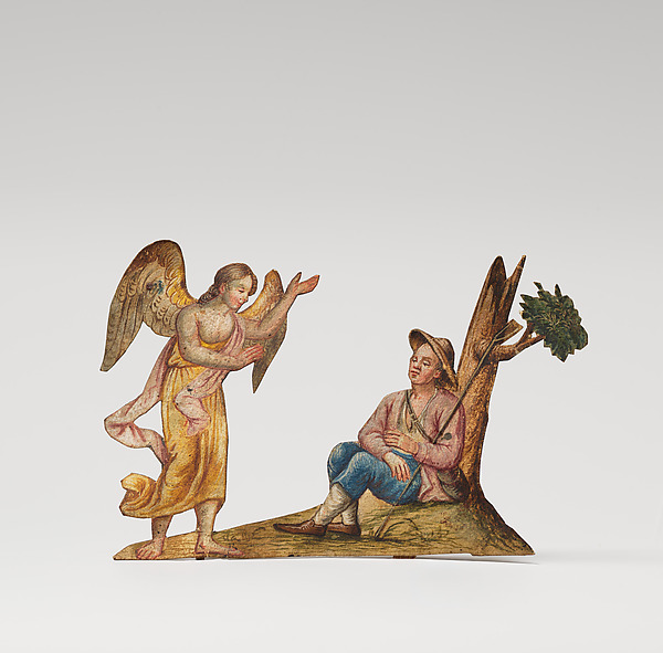 Angel Appearing to Seated Shepherd by an unrecorded maker, The Metropolitan Museum of Art