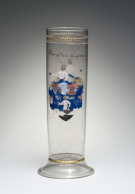 Beaker (Stangenglas) by an unrecorded maker, The Metropolitan Museum of Art