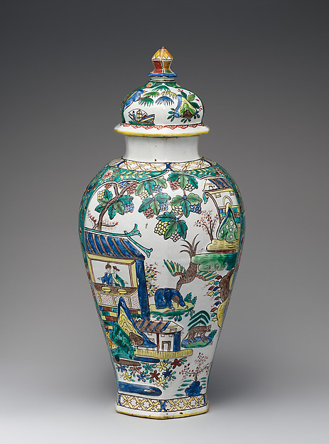Vase with cover