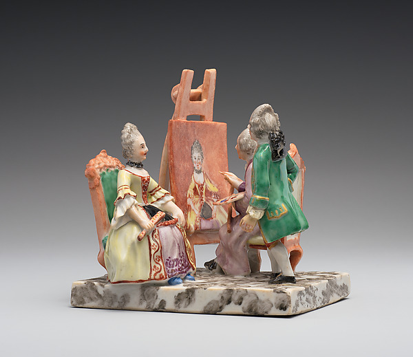 The Art of Painting by Ludwigsburg Porcelain Manufactory, The Metropolitan Museum of Art