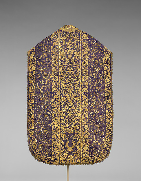 Chasuble by an unrecorded maker, The Metropolitan Museum of Art