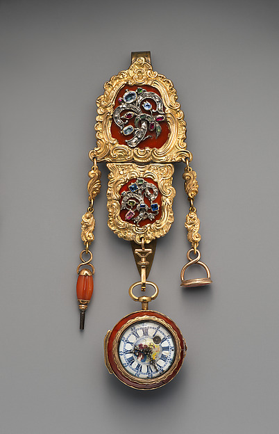 Watch and chatelaine by V. Blanck, The Metropolitan Museum of Art