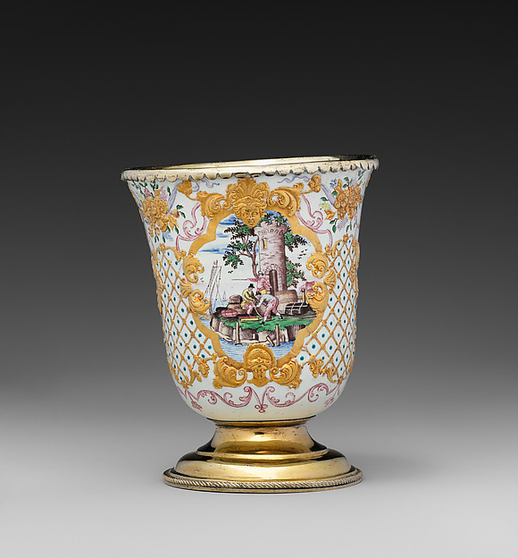 Beaker (one of a pair)