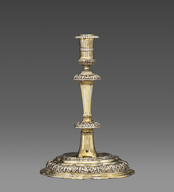 Candlestick (one of a pair) by Master "RW", The Metropolitan Museum of Art