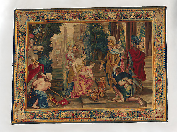 Tancred Frees Herminia, from The Story of Tancred and Clorinda by Michel Corneille the Elder, The Metropolitan Museum of Art