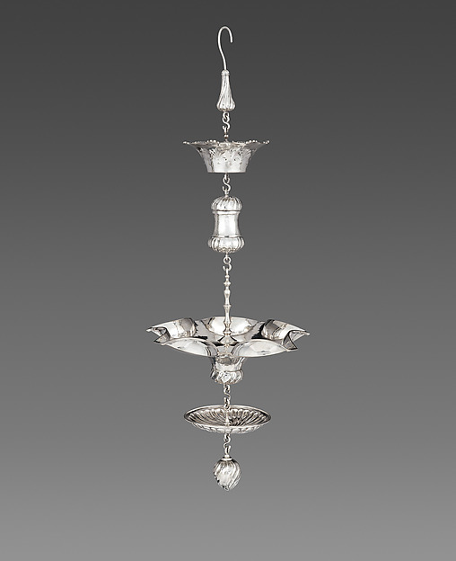 Sabbath lamp by Johannes Schiotling, The Metropolitan Museum of Art