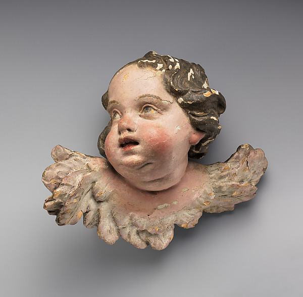 Head of a cherub