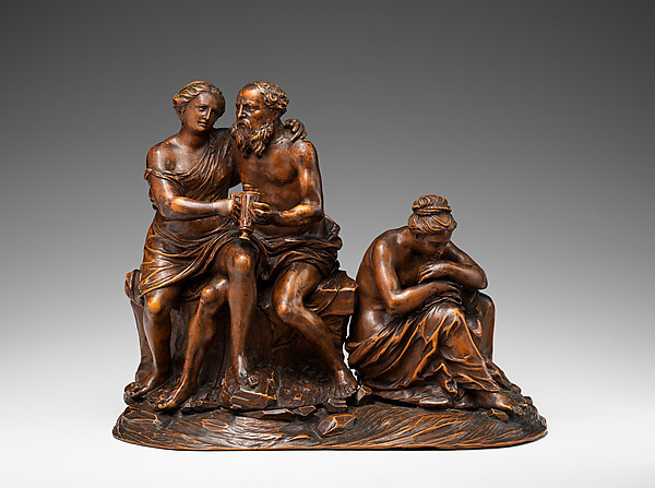 Lot and his Daughters by Leonhard Kern, The Metropolitan Museum of Art