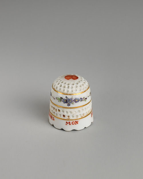 Thimble by an unrecorded maker, The Metropolitan Museum of Art