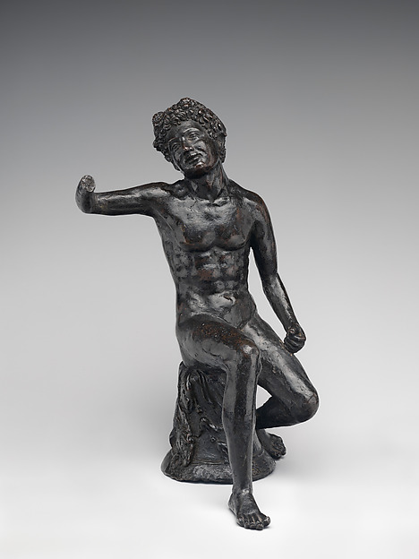 Andrea Briosco, called Riccio, Seated Faun