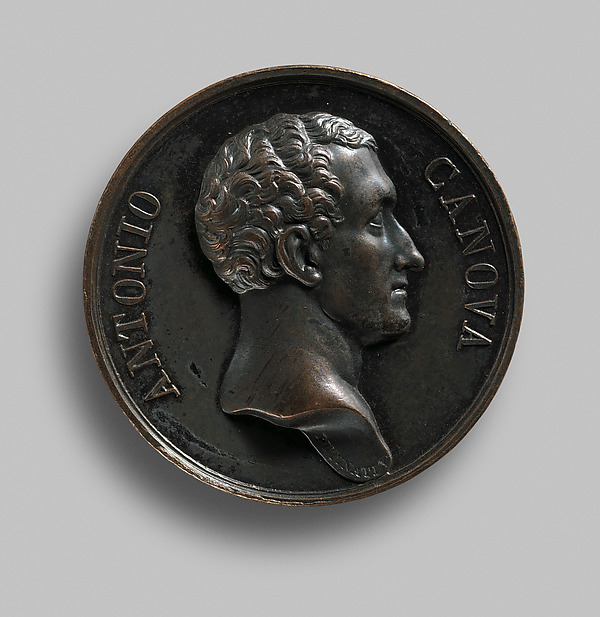 Francesco Putinati, Portrait of Antonio Canova (1757–1822)