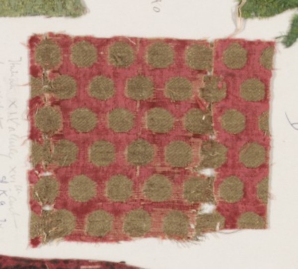 Fragments of velvet by an unrecorded maker, The Metropolitan Museum of Art