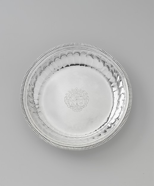 Dish (one of a pair) by Jérôme Rebillé, The Metropolitan Museum of Art