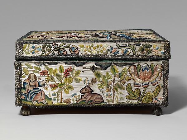 Casket with scenes from the Story of Solomon and the Queen of Sheba by Anonymous