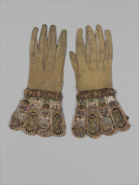 Pair of gloves by an unrecorded maker, The Metropolitan Museum of Art
