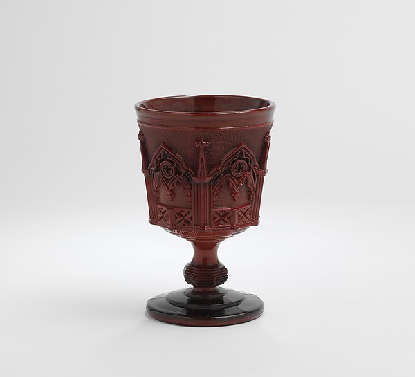 Water goblet by Compagnie des Cristalleries de Saint-Louis, The Metropolitan Museum of Art
