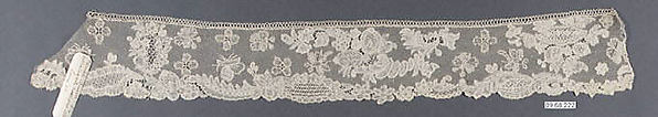 Fragment of lace by an unrecorded maker, The Metropolitan Museum of Art