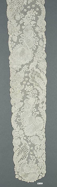 Pair of joined lappets by an unrecorded maker, The Metropolitan Museum of Art