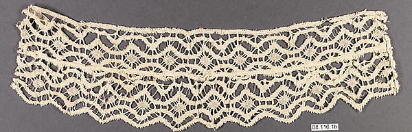 Fragment of lace by an unrecorded maker, The Metropolitan Museum of Art