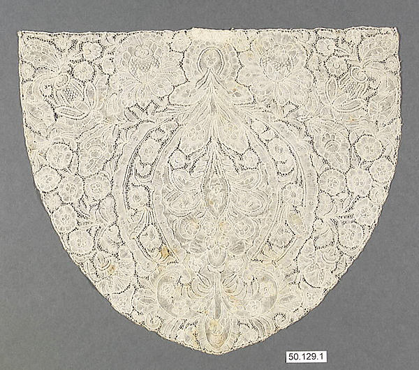 Cap crown and lappet