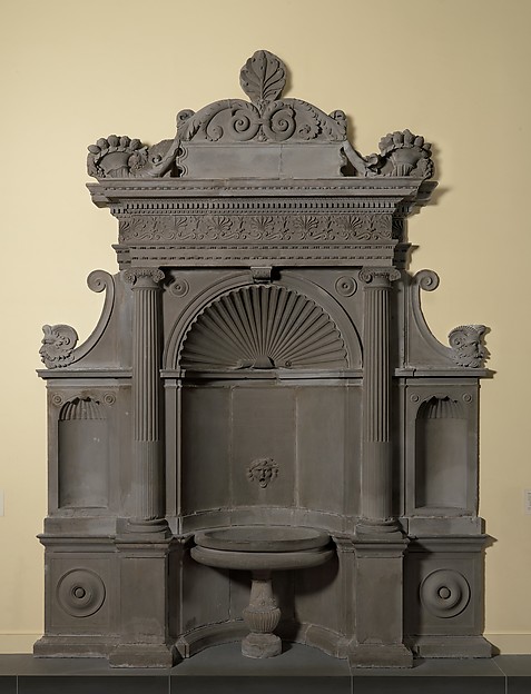 Wall fountain by Simone Mosca, The Metropolitan Museum of Art