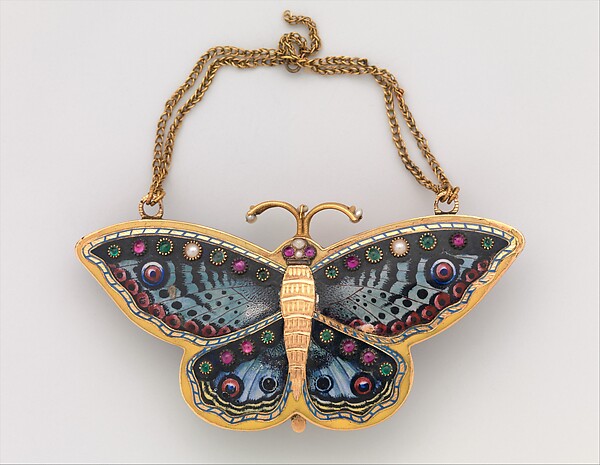 Watch in the form of a butterfly by an unrecorded maker, The Metropolitan Museum of Art