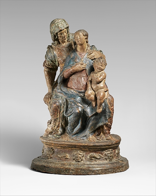 The Virgin and Child with Saint Anne by Anonymous