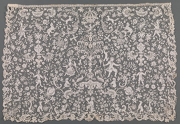 Cravat end by an unrecorded maker, The Metropolitan Museum of Art