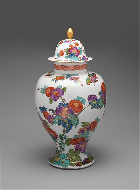 Vase with cover by Meissen Manufactory, The Metropolitan Museum of Art