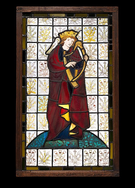 King David the Poet by Sir Edward Burne-Jones, The Metropolitan Museum of Art