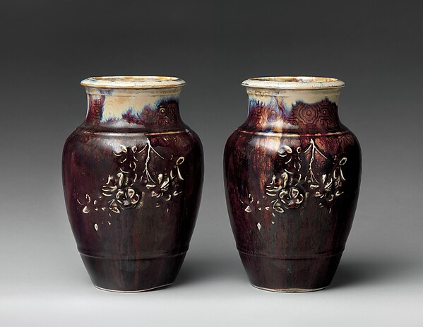 Haviland & Co., Pair of vases
