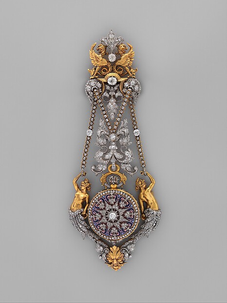 Watch and chatelaine