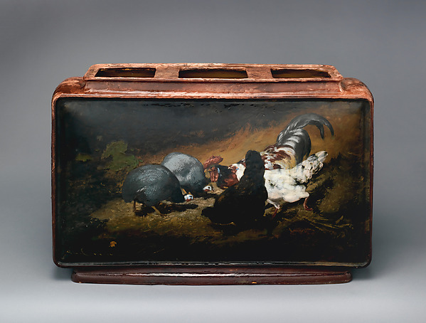Jardinière with chickens by Haviland & Co., The Metropolitan Museum of Art