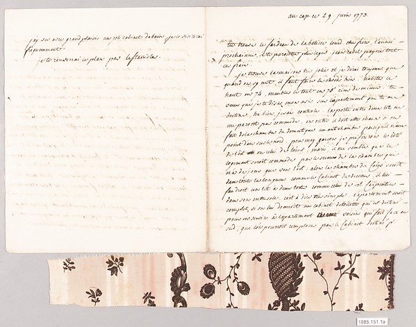 Letter by an unrecorded maker, The Metropolitan Museum of Art