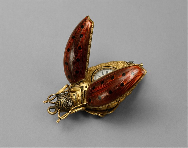 Watch in the form of a beetle by an unrecorded maker, The Metropolitan Museum of Art