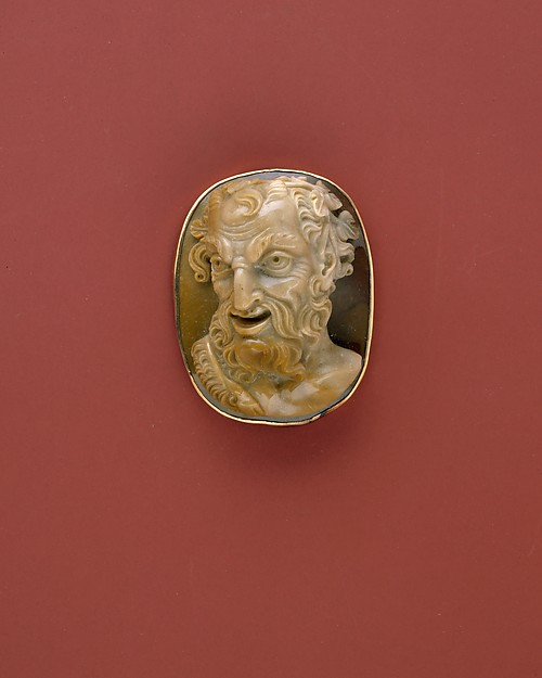Cameo with the Head of a Satyr by an unrecorded maker, The Metropolitan Museum of Art