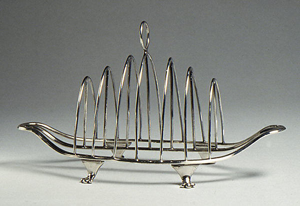 Toast rack by an unrecorded maker, The Metropolitan Museum of Art