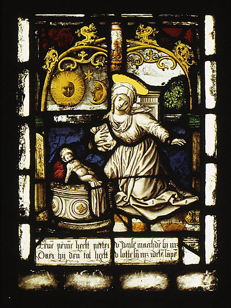 The Nativity (one of a set of 12 scenes from The Life of Christ) by Anonymous