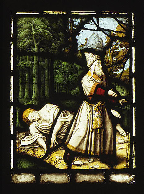 The Levite in the Parable of the Good Samaritan (one of a set of 12 scenes from The Life of Christ) by Jan Rombouts