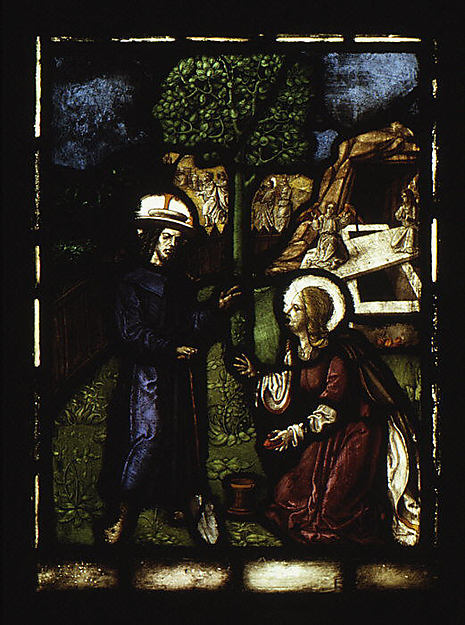 Christ Appearing to Saint Mary Magdalene (one of a set of 12 scenes from The Life of Christ) by Anonymous